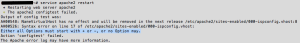 Error al reiniciar Apache